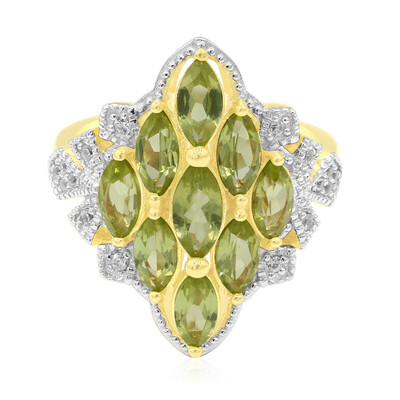 Peridot-Silberring