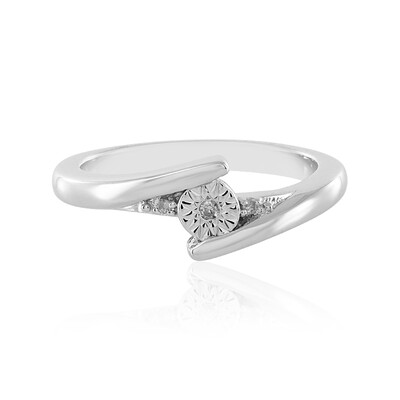 PK (J) Diamant-Silberring