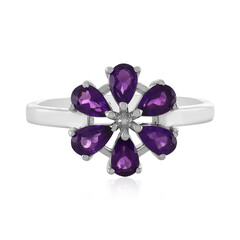 Sambia-Amethyst-Silberring