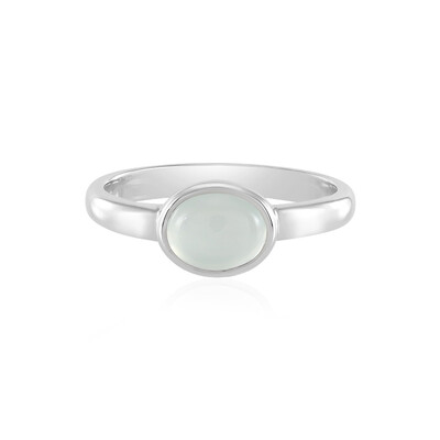 Aqua-Chalzedon-Silberring
