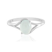 Aqua-Chalzedon-Silberring
