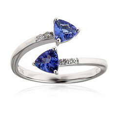 AAA-Tansanit-Goldring