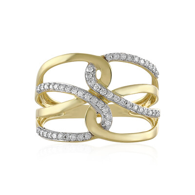 Lupenreiner (F) Brillant-Goldring (LUCENT DIAMONDS)