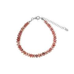 Rhodochrosit-Silberarmband