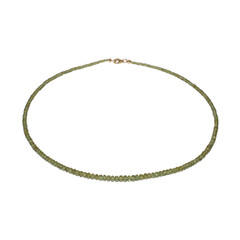 Madagaskar-Demantoid-Goldhalskette