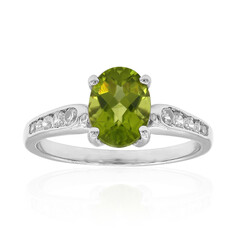 Peridot-Silberring