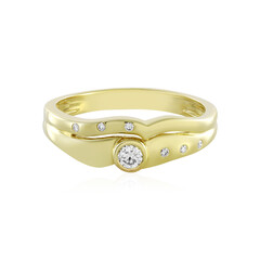 Lupenreiner (F) Brillant-Goldring (LUCENT DIAMONDS)