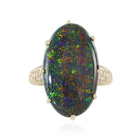 Andamooka-Matrix-Opal-Goldring (AMAYANI)