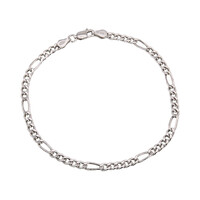 Silber-Figaroarmband - 21 cm - 2,99 g