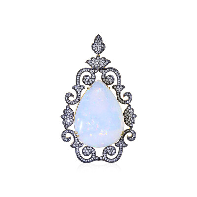 Welo-Opal-Goldanhänger (AMAYANI)