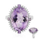 Bolivianischer Amethyst-Silberring