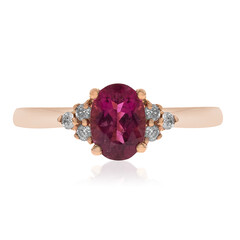 Rubellit-Goldring