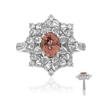 Padparadscha-Saphir-Goldring (CIRARI)