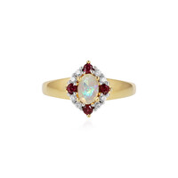 Welo-Opal-Silberring