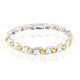 Citrin-Silberarmband