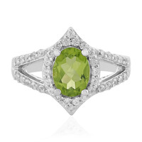 Peridot-Silberring