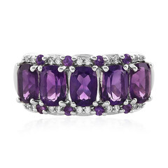Amethyst-Silberring