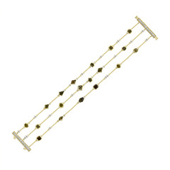 PK2 Fancy-Diamant-Goldarmband (CIRARI)