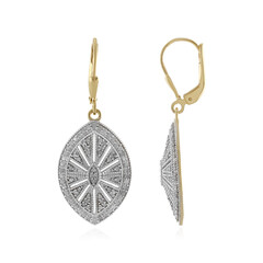 I3 (I) Diamant-Silberohrringe