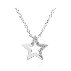 I3 (I) Diamant-Silbercollier