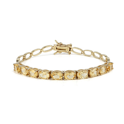 Citrin-Silberarmband