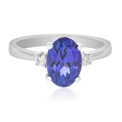 AAA-Tansanit-Goldring (CIRARI)