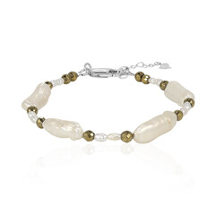 Keshi-Perlen-Silberarmband (TPC)