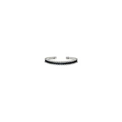Blauer Diamant-Silberarmreif