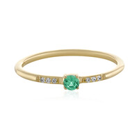 Russischer Smaragd-Goldring (Adela Gold)