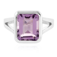 Lavendel-Amethyst-Silberring