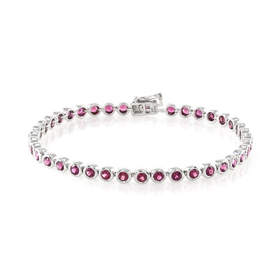 Rhodolith-Silberarmband