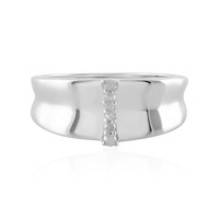 I4 (J) Diamant-Silberring