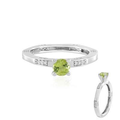 Peridot-Silberring