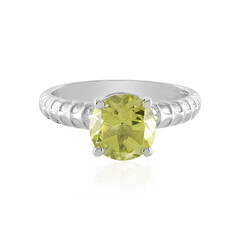 Ouro Verde-Quarz-Silberring