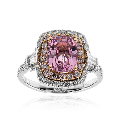 Pinkfarbener Burmesischer Spinell-Goldring (CIRARI)