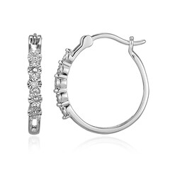 I3 (I) Diamant-Messingohrringe (Juwelo Style)