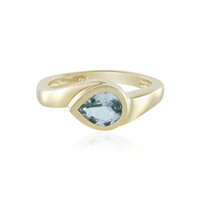 Brasilianischer Aquamarin-Goldring