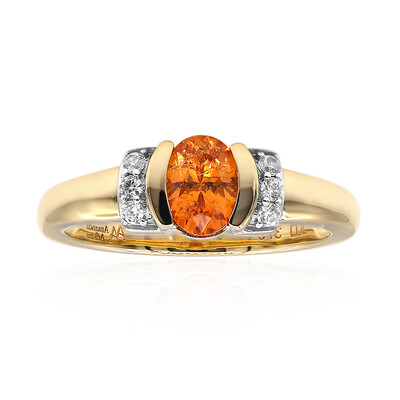 Kalifornischer Spessartin-Goldring (Amanda Adkins)