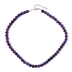 Amethyst-Silberhalskette