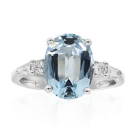AAA-Brasilianischer Aquamarin-Goldring (CIRARI)