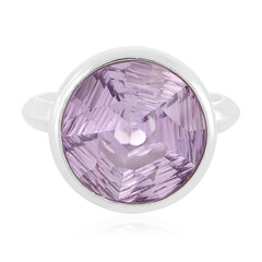 Lavendel-Amethyst-Silberring