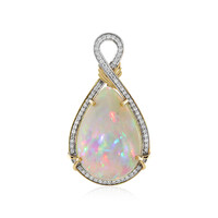 AAA-Welo-Opal-Goldanhänger (AMAYANI)