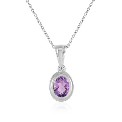 Amethyst-Silberhalskette