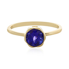 Tansanit-Goldring (Adela Gold)
