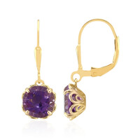 Amethyst-Silberohrringe