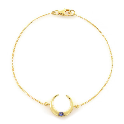Tansanit-Silberarmband