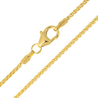 585er Gelbgold-Zopfkette - 2,85 g - 45 cm