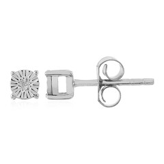 I2 (H) Diamant-Silberohrringe