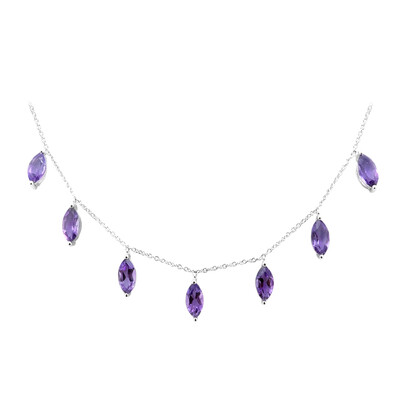 Sambia-Amethyst-Silbercollier (de Melo)