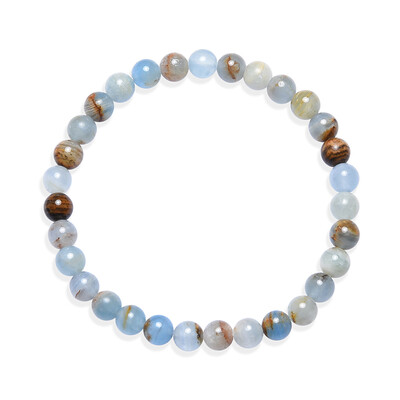 Blauer Aragonit-Armband